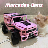 1:8 Pink Mercedes-Benz G800 4×4 Squared Brabus  (2687+PCS)